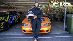 Brad Ward Excel Race driver in Perth WA