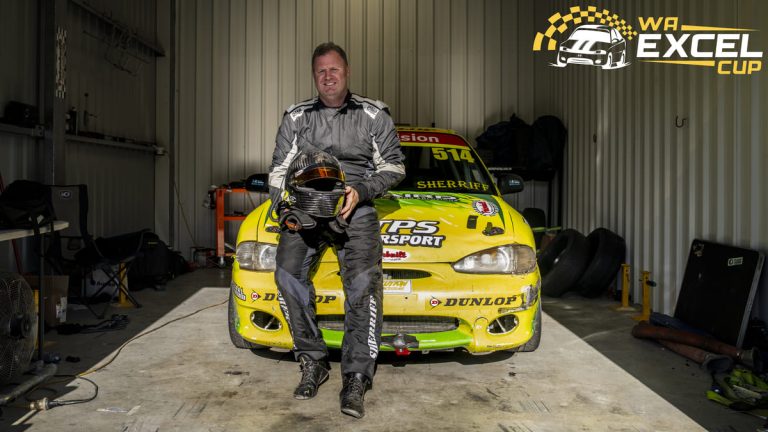 Brett Sherriff Excel Race driver in Perth WA