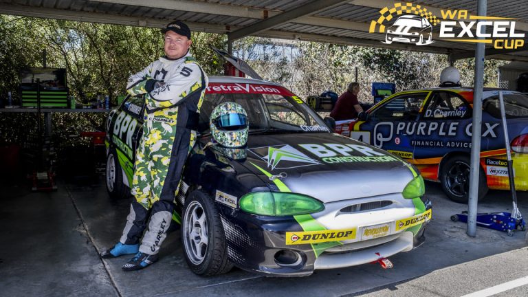Cameron Charnley Excel Race driver in Perth WA