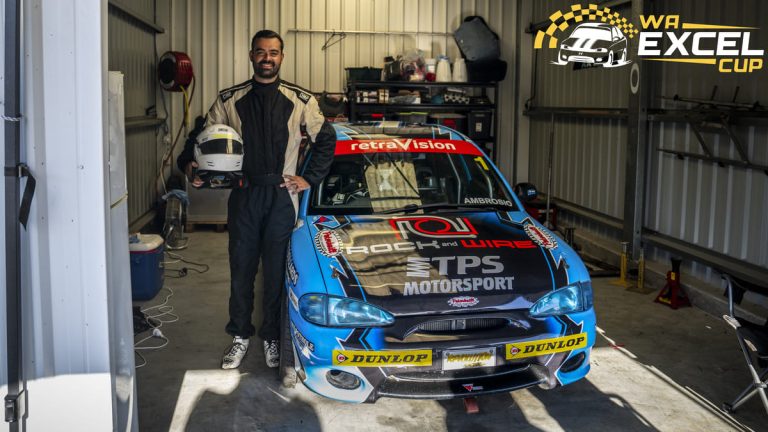 Carlos Ambrosio Excel Race driver in Perth WA