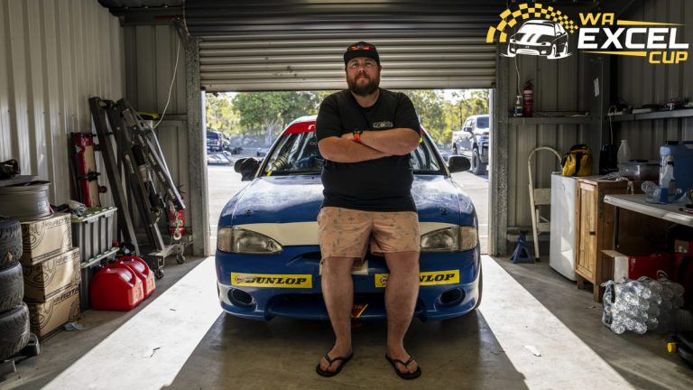 Nathan Seaton Excel race driver from Perth WA