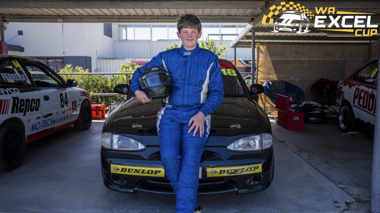 Harrison Beres Excel Race driver in Perth WA