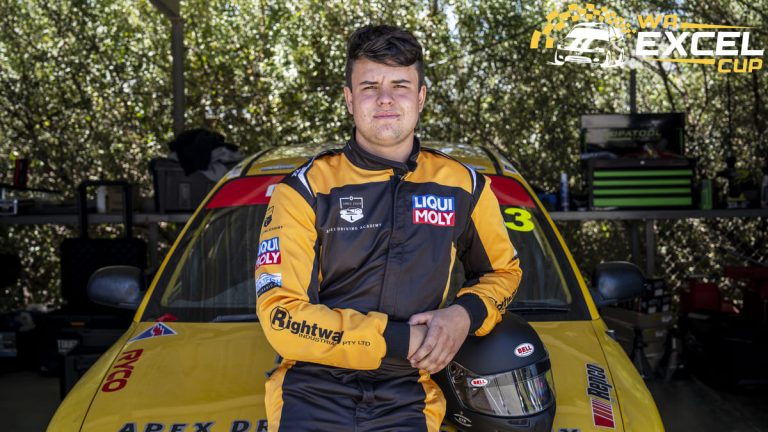 Harry Burns Excel Race driver in Perth WA