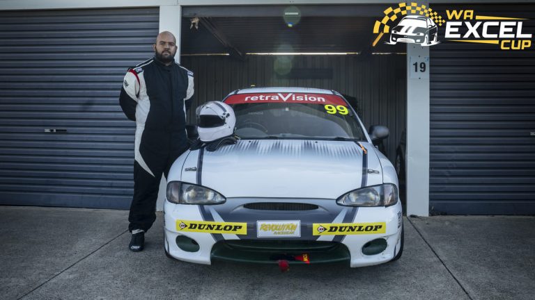 Jon Sholtz Excel Race driver in Perth WA