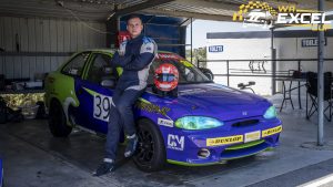 Lachlan Cove Excel Race driver in Perth WA