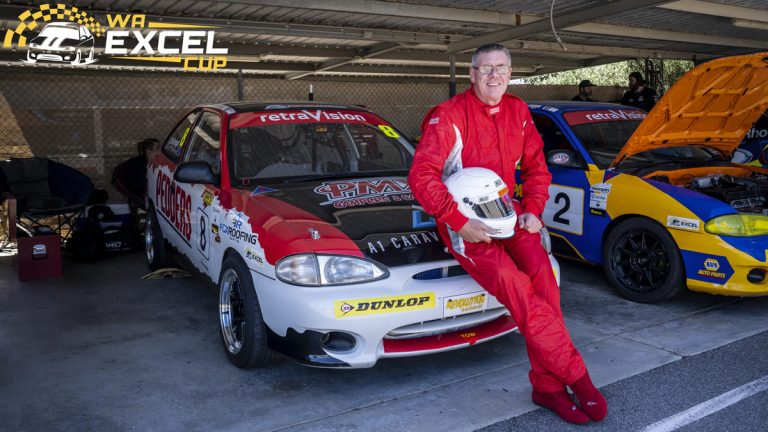 Stuart McGregor Excel Race driver in Perth WA