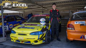 Zane Rhodes Excel Race driver in Perth WA